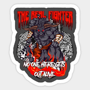 Fighter Sticker